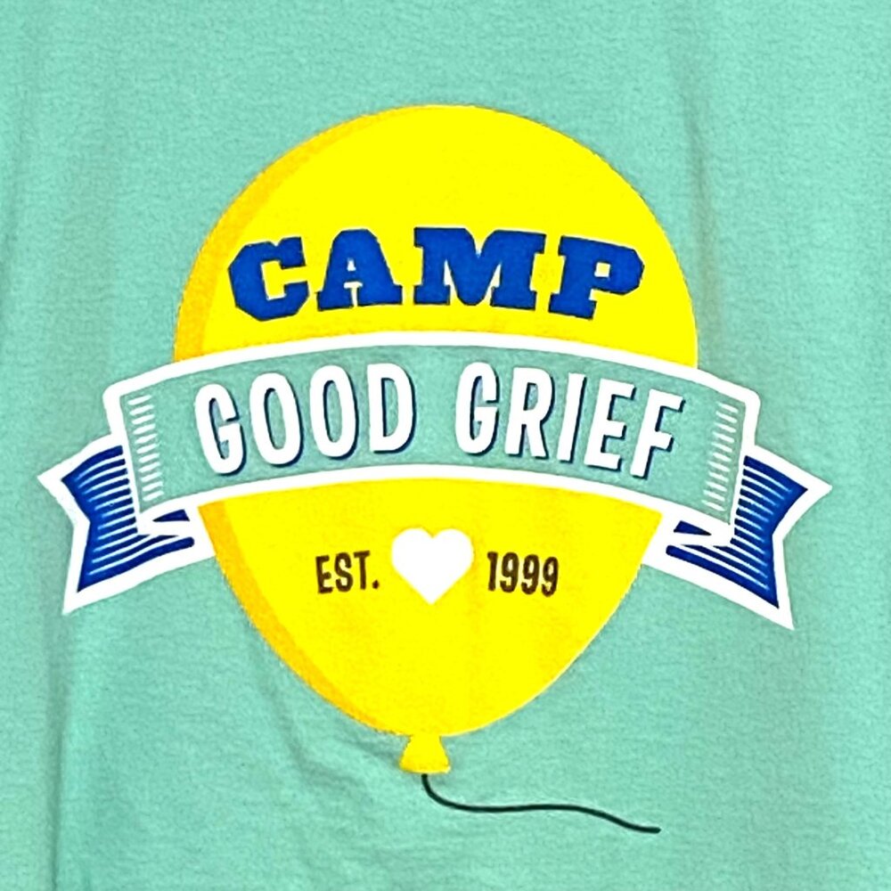Camp Good Grief Mens T-Shirt 3XL Mint Green‎ Memphis Tennessee Kemmons Wilson
